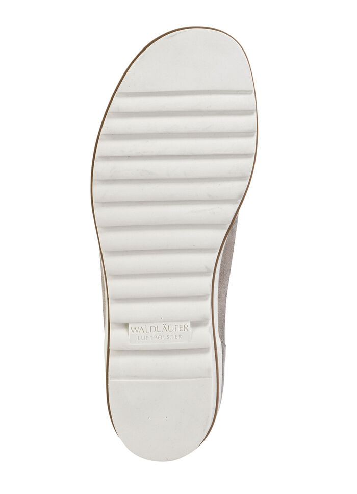 Waldl&auml;ufer Sandale mit herausnehmbarem Lederfu&szlig;bett ANTIKGOLD