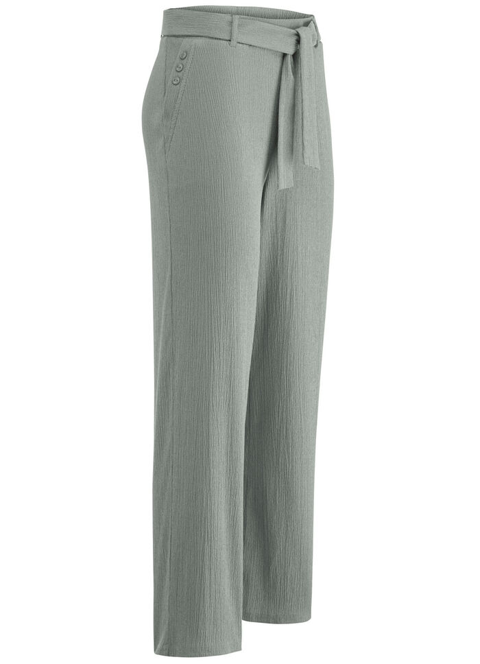 Hose mit abnehmbarem Bindeband OLIV