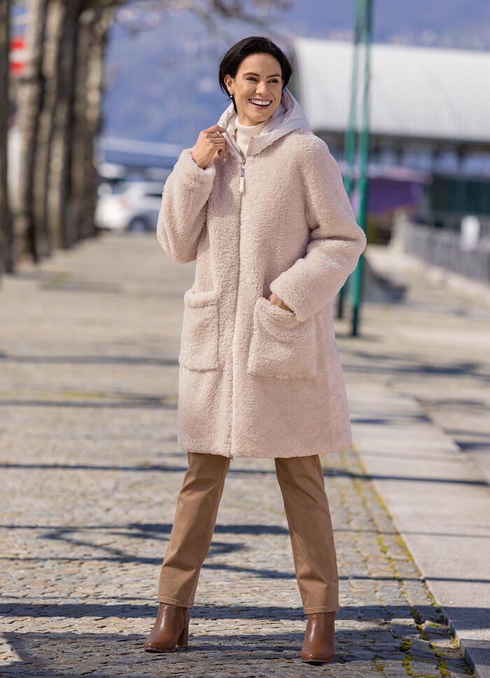 Wende-Kurzmantel im Oversized-Look 