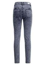 Kn&ouml;chellange, figurformende Jeans JEANSBLAU