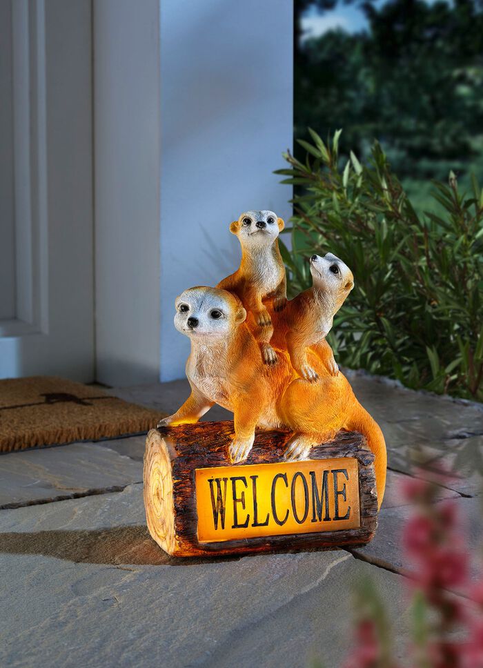 Solar-Erdm&auml;nnchen-Familie Welcome 