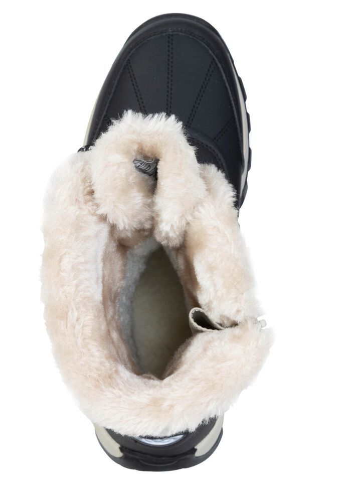 Gef&uuml;tterte Damen-Stiefel, Winterschuhe, mit Rei&szlig;verschluss 