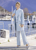 Kurzmantel mit Reverskragen HELLBLAU