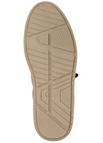 ELENA EDEN Schnürschuh  mit Velour-Besatz SCHWARZ-BEIGE