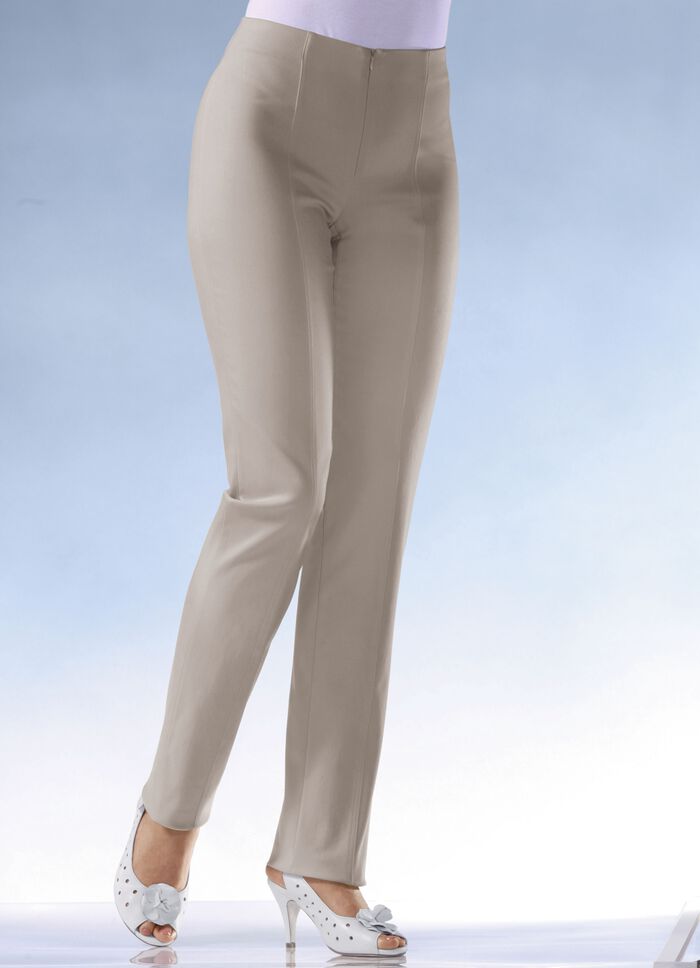 Soft-Stretch-Hose in 11 Farben TAUPE