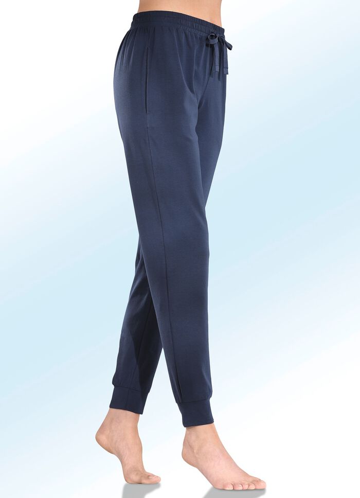 Hose mit BIO-Baumwolle und seitlichen Eingriffstaschen 