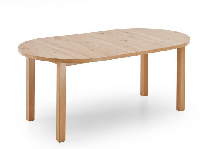 Runder Esstisch mit Auszug 