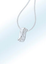 Anh&auml;nger mit synth. Zirkonia 