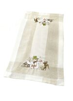 Reizende Tisch- und Raumdekoration mit Schneem&auml;nnern 