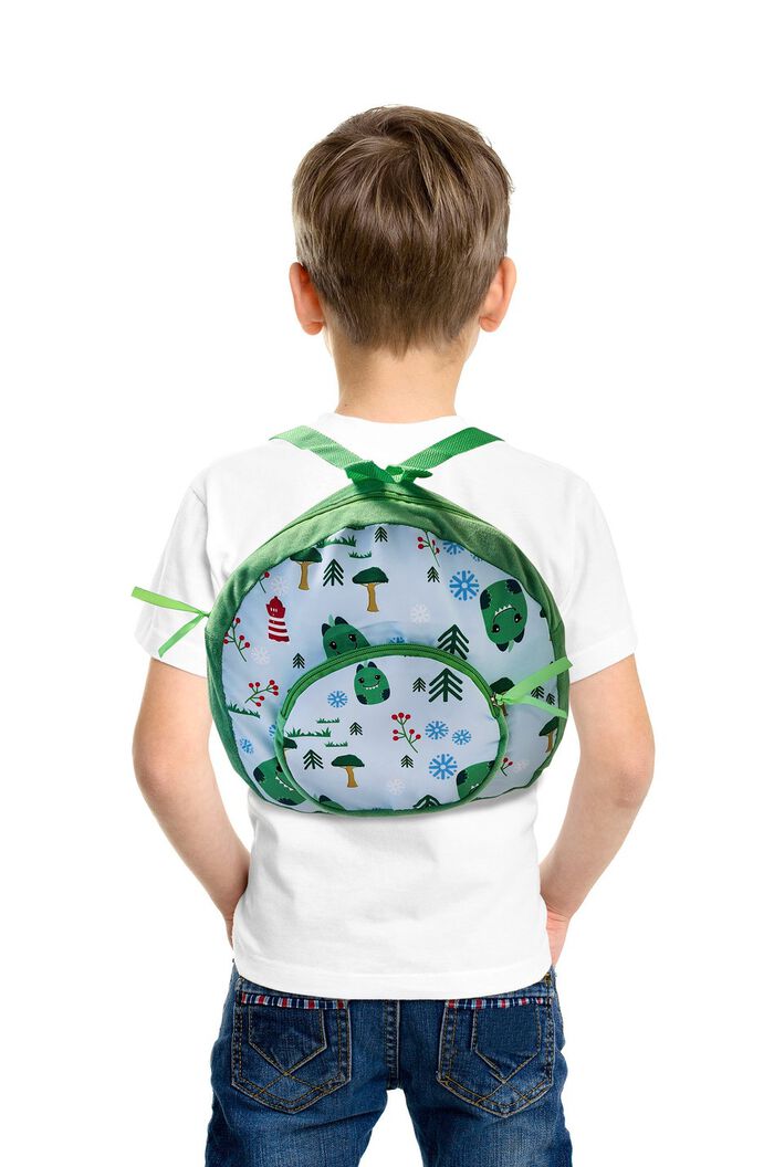 Kuschelrucksack 3in1 BUNT