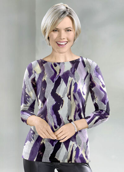 Pullover in Feinstrick 