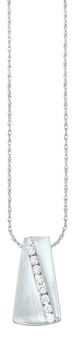 Sch&ouml;ner Anh&auml;nger mit lupenreinen Brillanten 