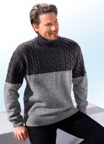 Au&szlig;ergew&ouml;hnlicher Rollkragenpullover 