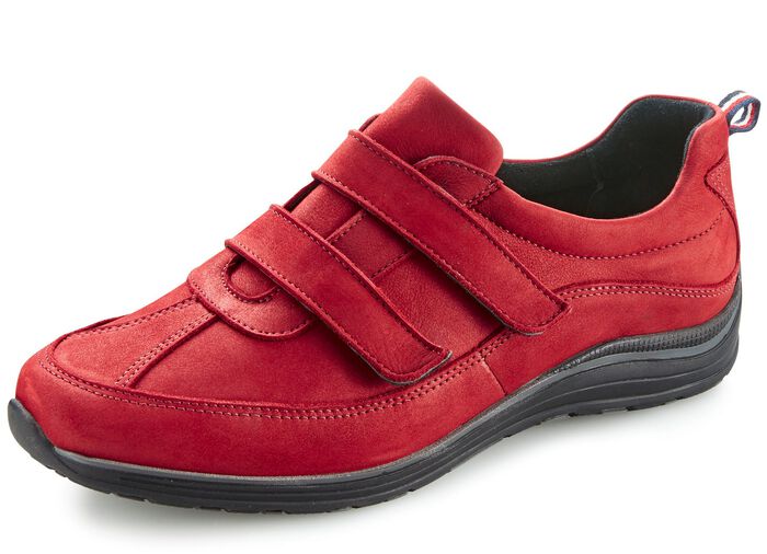 Toosoft Slipper mit gepolstertem Textilfutter ROT