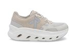 Rieker, sportive Damen-Sneaker, Weite G, mit herausnehmbarem Fu&szlig;bett HELLBEIGE