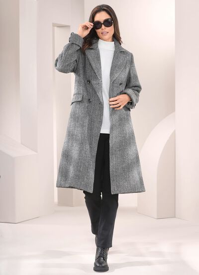 Mantel mit Pattentaschen 