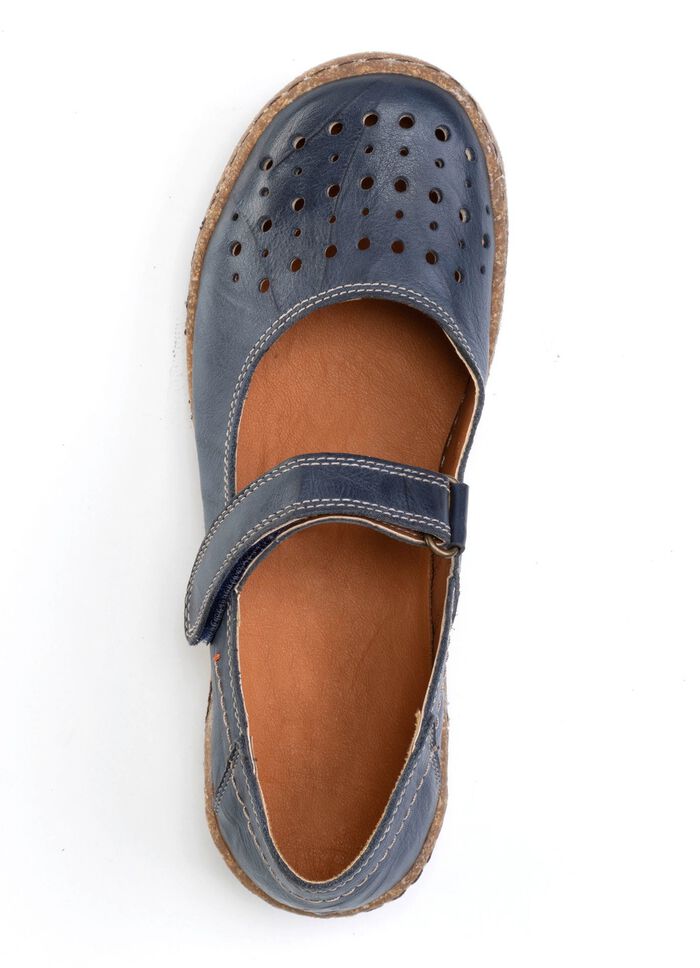 ELENA EDEN Slipper aus schattiertem Nappaleder 