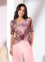 Shirt mit Allover-Dessin 