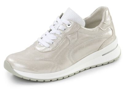 Waldl&auml;ufer, bequeme Damen-Schn&uuml;rschuhe, Weite H, mit herausnehmbarem Fu&szlig;bett 