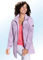 Funktionsjacke in 2 Farben mit schr&auml;gen &Auml;rmelabschl&uuml;ssen LAVENDEL
