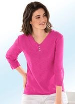 Pullover mit feiner Struktur HIMBEERE