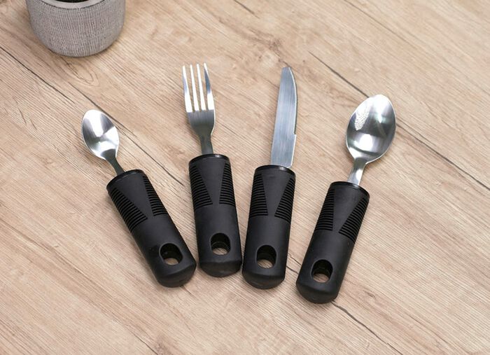 Wellys&reg; Senioren-Besteck, 4-teilig 