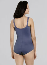 Sektfarbenes Anita-Entlastungs-Hosenkorselett BLAUGRAU