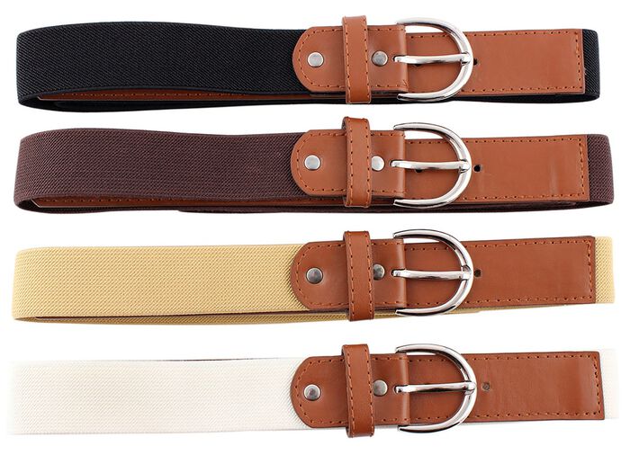 Elastische G&uuml;rtel, 4er Set, passend f&uuml;r alle Gr&ouml;&szlig;en 