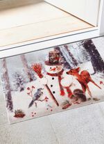 Fu&szlig;matte mit rutschhemmender R&uuml;ckseite 