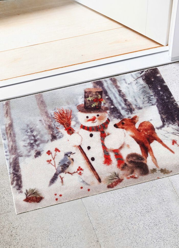 Fu&szlig;matte mit rutschhemmender R&uuml;ckseite 