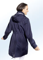 Funktions-Kurzmantel mit abnehmbarer Kapuze 