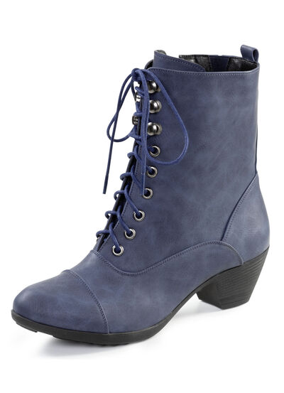AAndrea Conti, modische Damen-Stiefeletten, Winterschuhe, mit Reißverschluss 