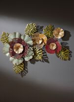 Wanddekoration aus Metall 