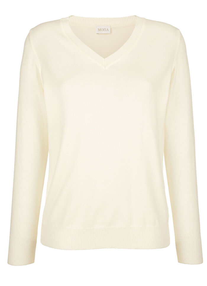 Pullover mit Modal-Anteil NATUR