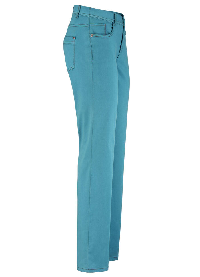 Softe Hose in 5-Pocket-Form PETROL