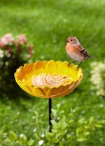 Vogeltr&auml;nke aus glasierter Keramik 