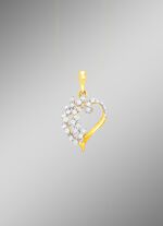 Romantischer Herz Anh&auml;nger 