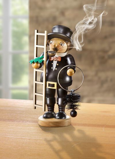 R&auml;ucherm&auml;nnchen aus Holz 