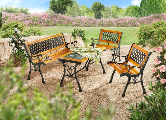 Gartenm&ouml;bel Royal mit rustikalem Charme 