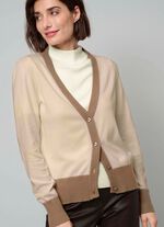 Strickjacke in Feinstrick 