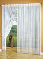 Fadenstore für Gardinenstange und -schiene WEISS