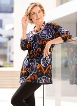 Wundersch&ouml;nes Longshirt mit Pl&auml;ttchenzier 