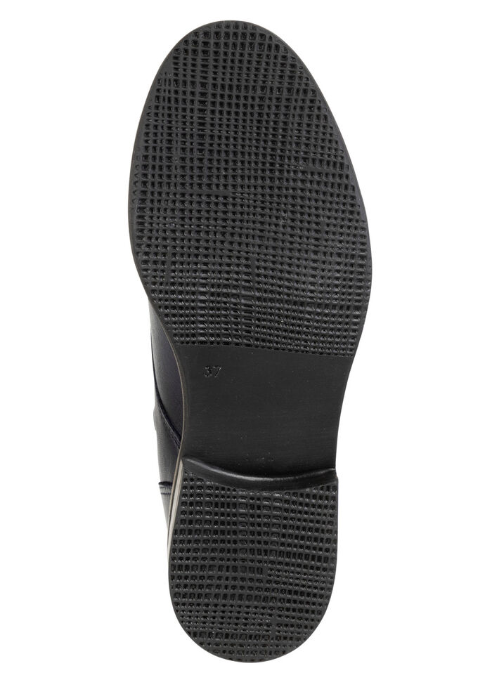 Andrea Conti Schn&uuml;r-Stiefelette aus Rind-Nappaleder MARINE