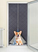 Ganzjahres-Magnetvorhang 2-in-1mit K&auml;lte- und Hitzeschutz 