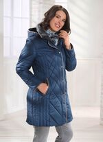 Kurzmantel in 2 Farben DUNKELBLAU