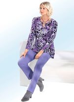 Hose mit r&uuml;ckw&auml;rtigem Dehnbundeinsatz 