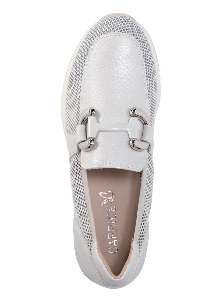 Caprice Slipper mit Zierspange ECRU