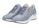 Rieker Schn&uuml;r-Sneaker aus bedrucktem Synthetikmaterial 