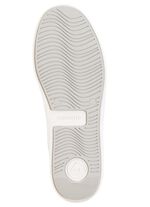 Remonte Sneaker mit verspieltem Bl&uuml;ten-Druck WEISS-BRONZE