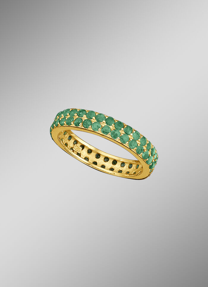 Vergoldeter Memoire-Ring 